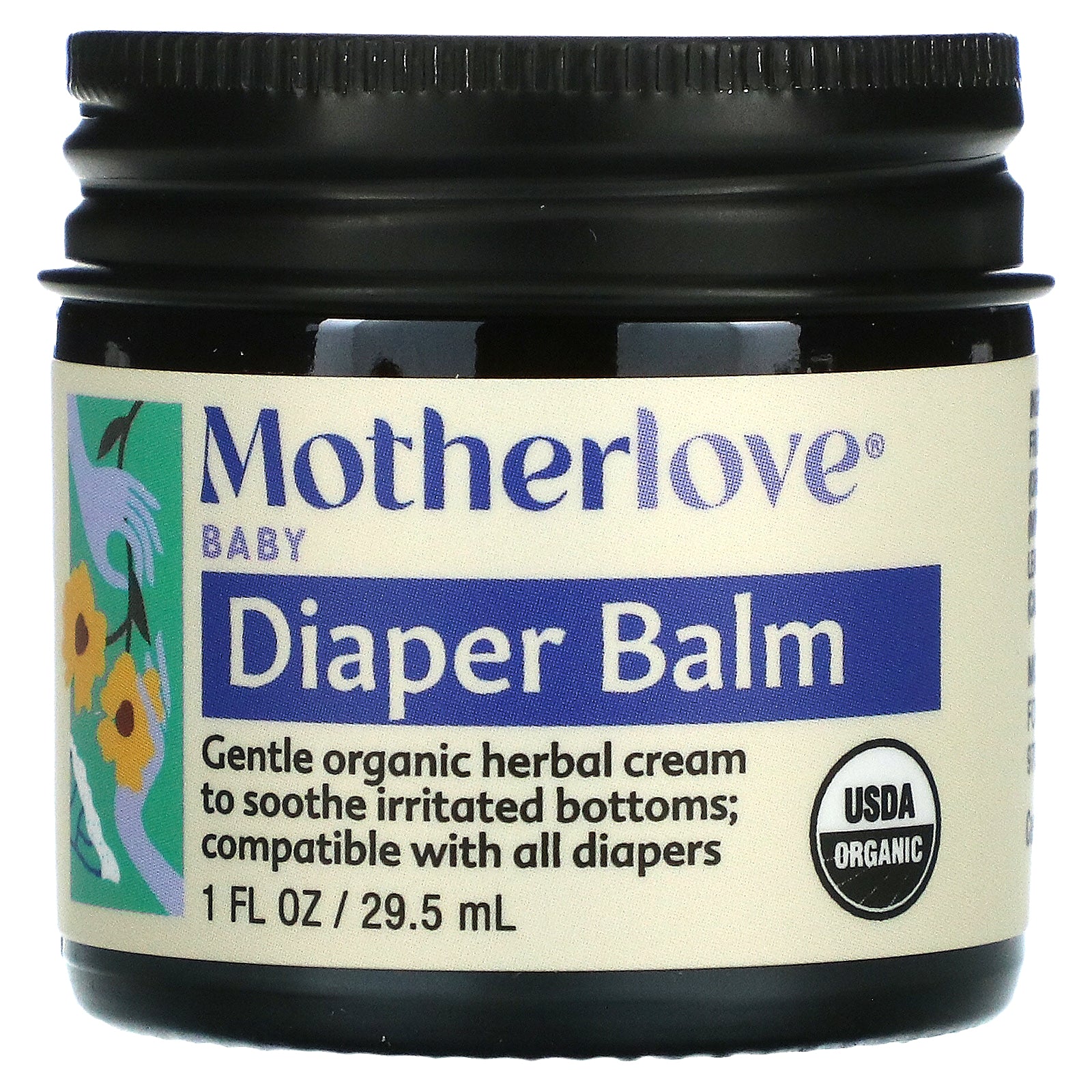 Motherlove, Baby, Diaper Balm, 1 fl oz (29.5 ml)