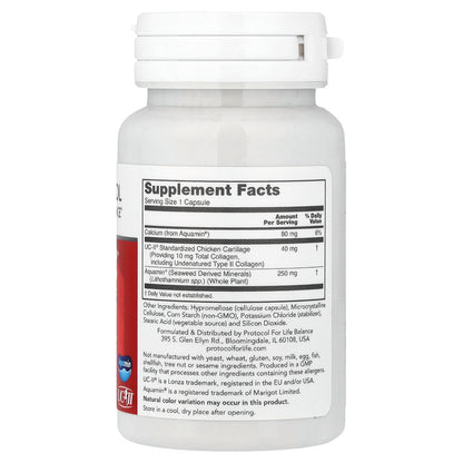 Protocol for Life Balance, Joint-UC™, 60 Capsules