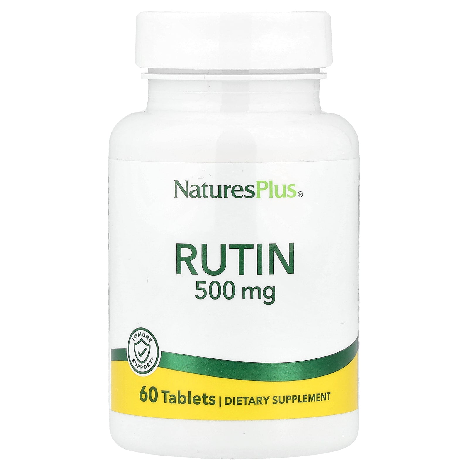 NaturesPlus, Rutin, 500 mg, 60 Tablets