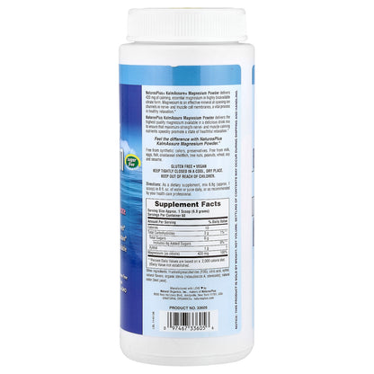 NaturesPlus, KalmAssure® Magnesium Powder, Refreshing Pink Lemonade, 0.9 lb (408 g)