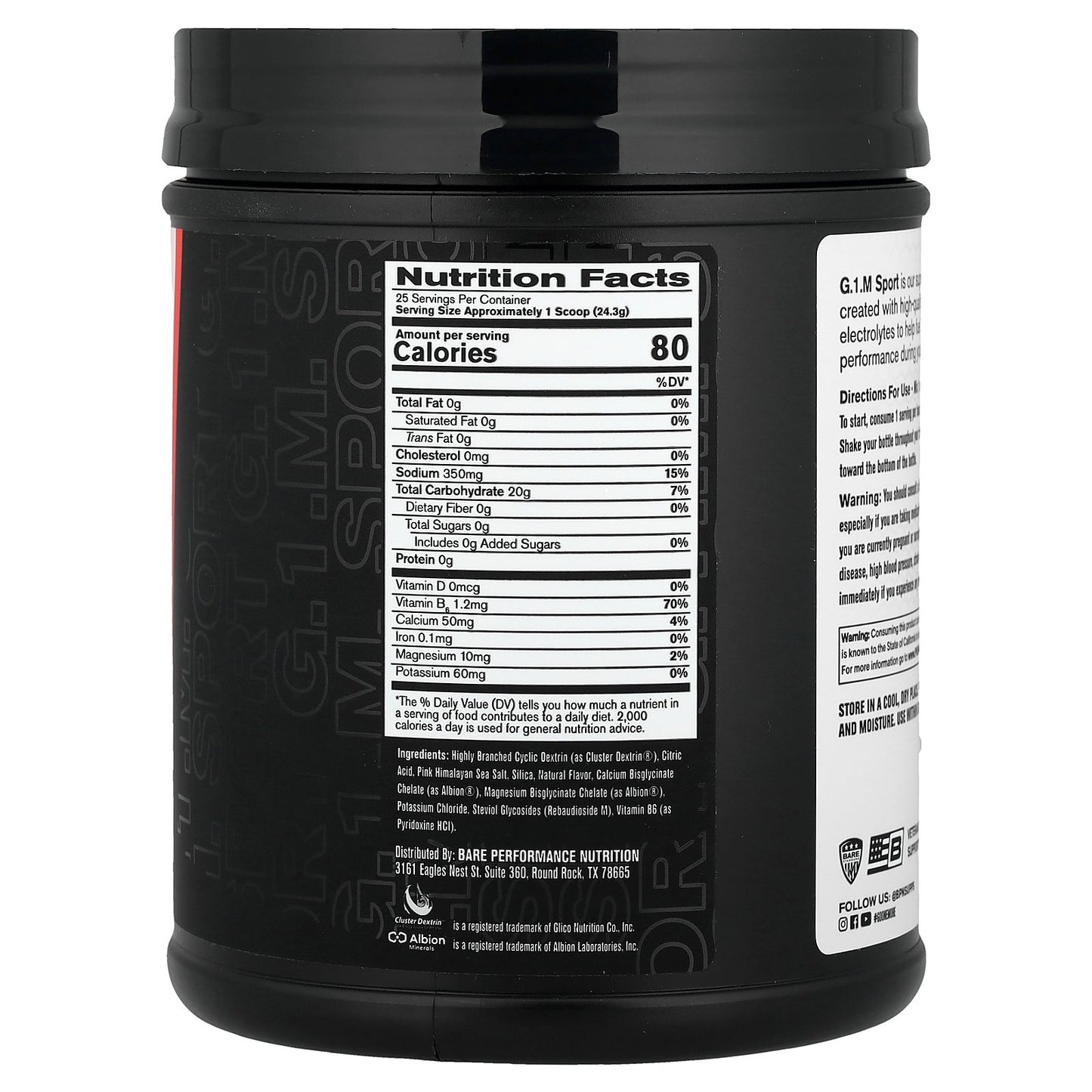 BPN, G.1.M Sport, Orange, 1 lb 5.4 oz (608 g)