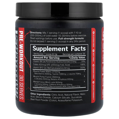 JNX Sports, The Shadow!®, Pre-Workout, Watermelon, 10.3 oz (291 g)