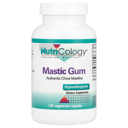 Nutricology, Mastic Gum, 120 Vegetarian Capsules (0.5 g per Capsule)