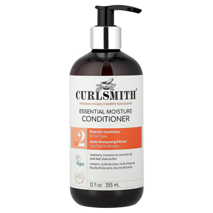 Curlsmith, Essential Moisture Conditioner, Step 2, All Curl Types, 12 fl oz (355 ml)