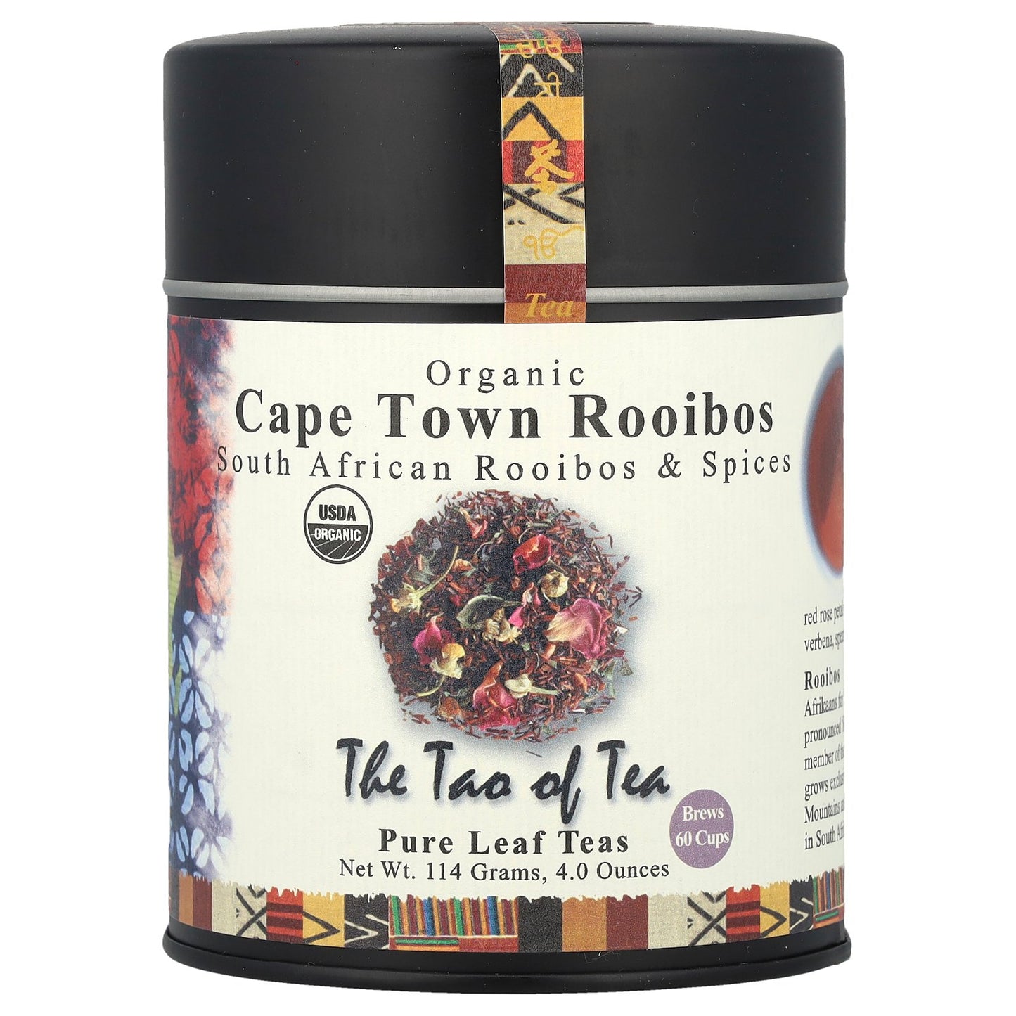 The Tao of Tea, Organic Cape Town Rooibos, 4 oz (114 g)