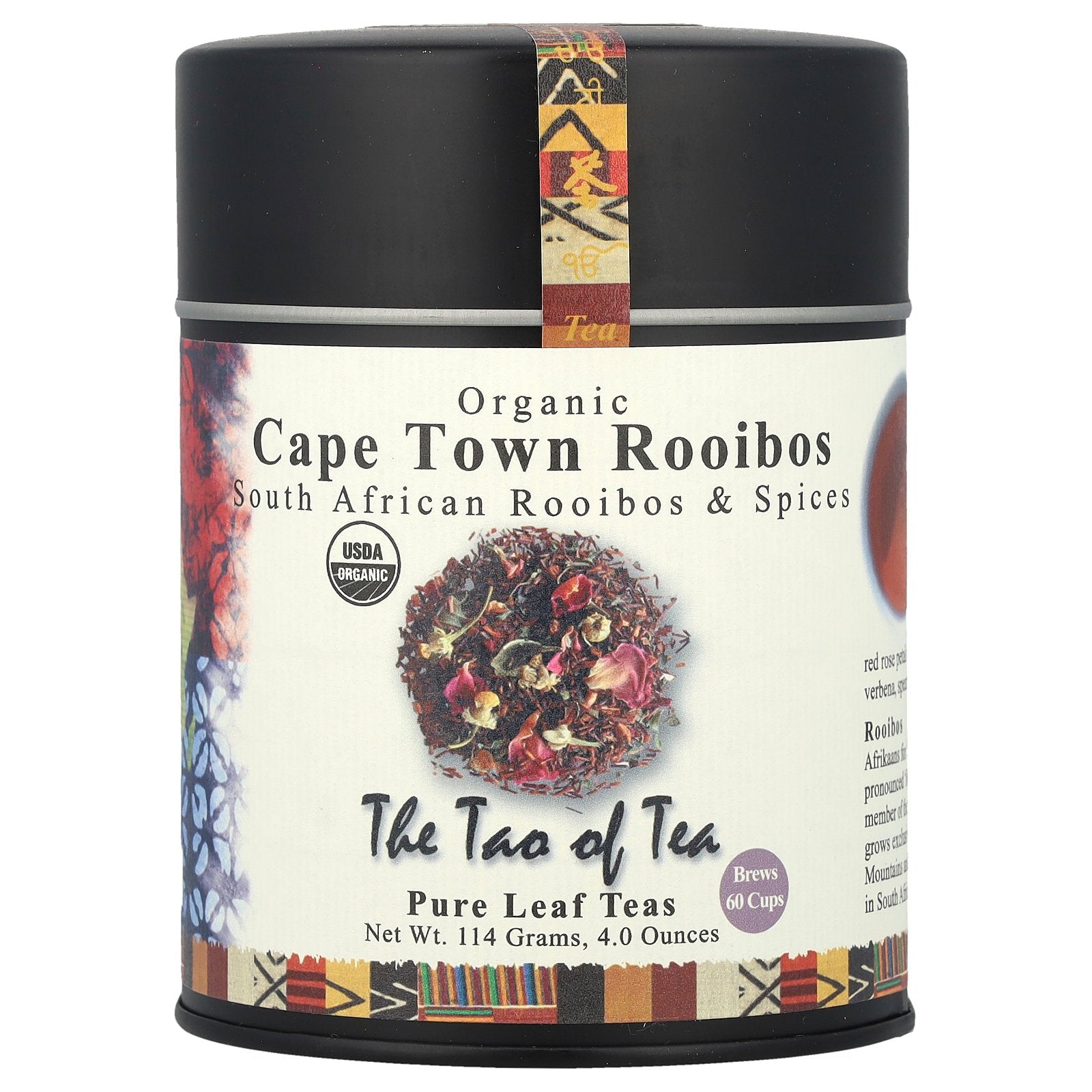 The Tao of Tea, Organic Cape Town Rooibos, 4 oz (114 g)