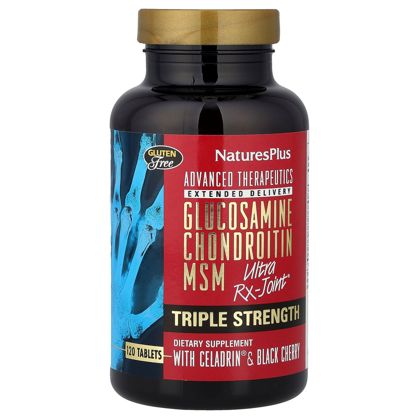 NaturesPlus, Advanced Therapeutics, Glucosamine Chondroitin MSM Ultra Rx-Joint®, 120 Tablets