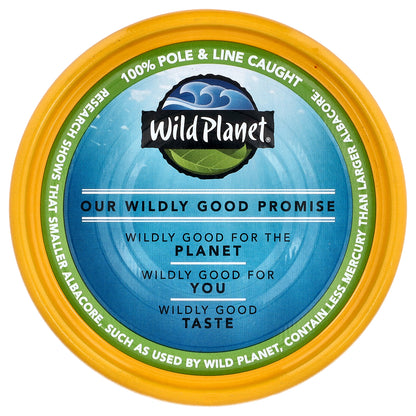 Wild Planet, Albacore Solid Wild Tuna In Extra Virgin Olive Oil,  5 oz (140 g)