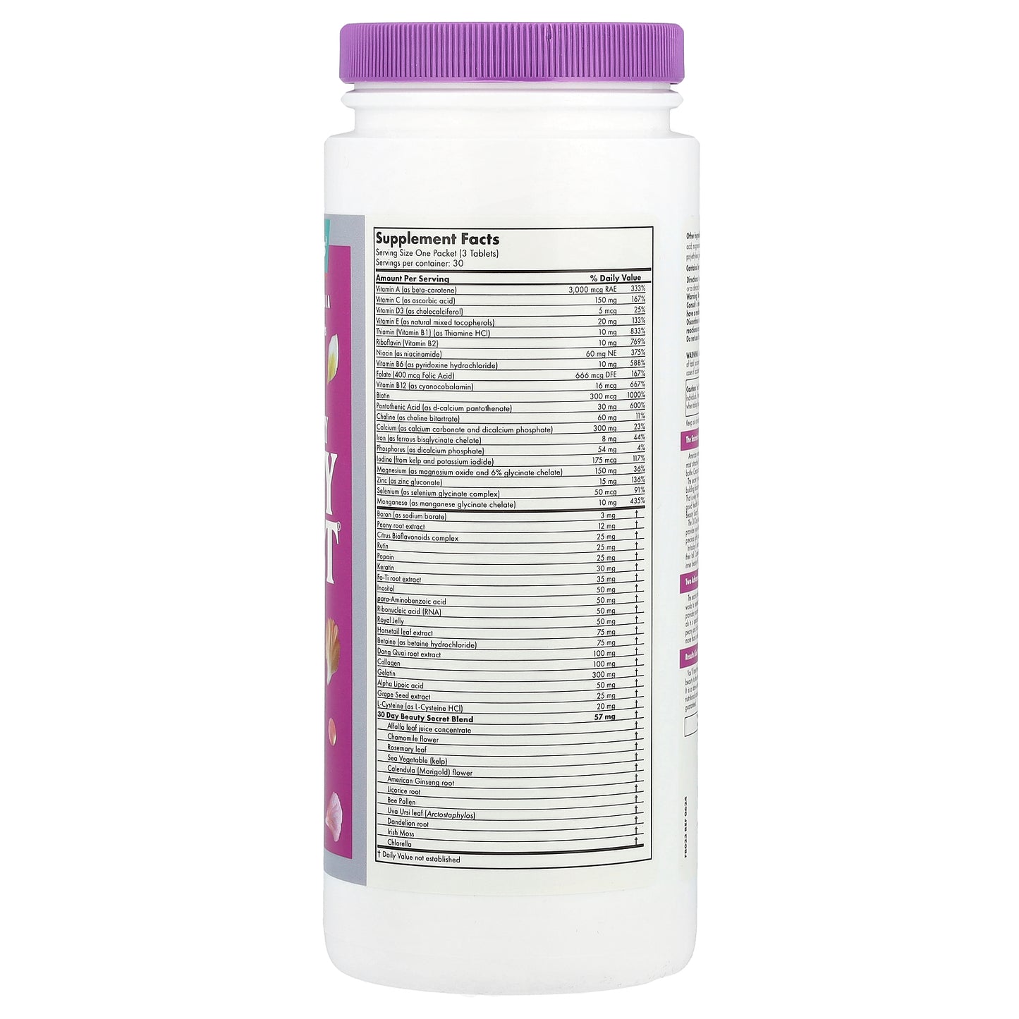 Futurebiotics, The 30 Day Beauty Secret, 30 Packets