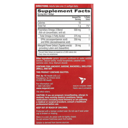 Schiff, MegaRed®, Advanced Total Body + Refresh,  65 Softgels