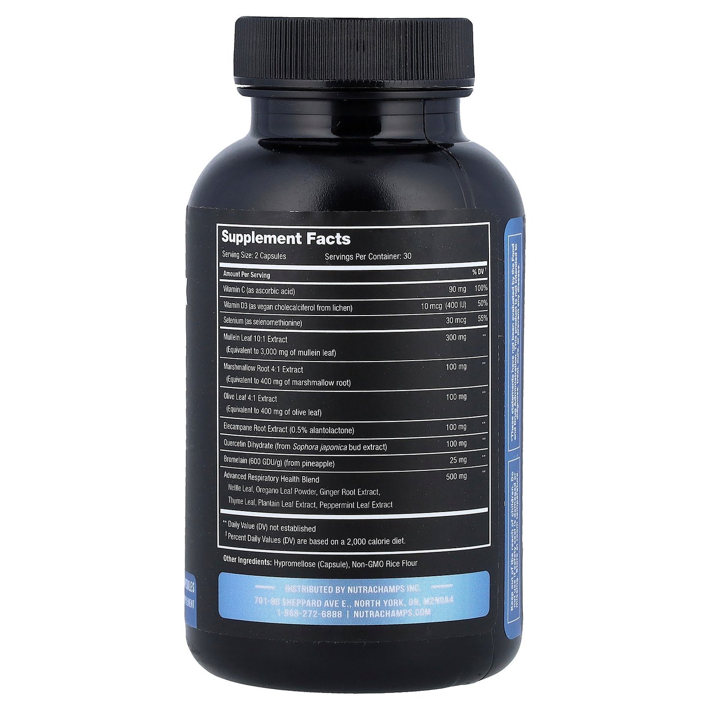 NutraChamps, Lung Detox & Cleanse, 60 Vegan Capsules