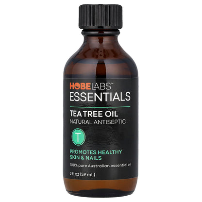 Hobe Labs, Essentials, Tea Tree Oil, 2 fl oz (59 ml)