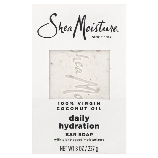 SheaMoisture, Daily Hydration Bar Soap, 100% Virgin Coconut Oil, 8 oz (227 g)