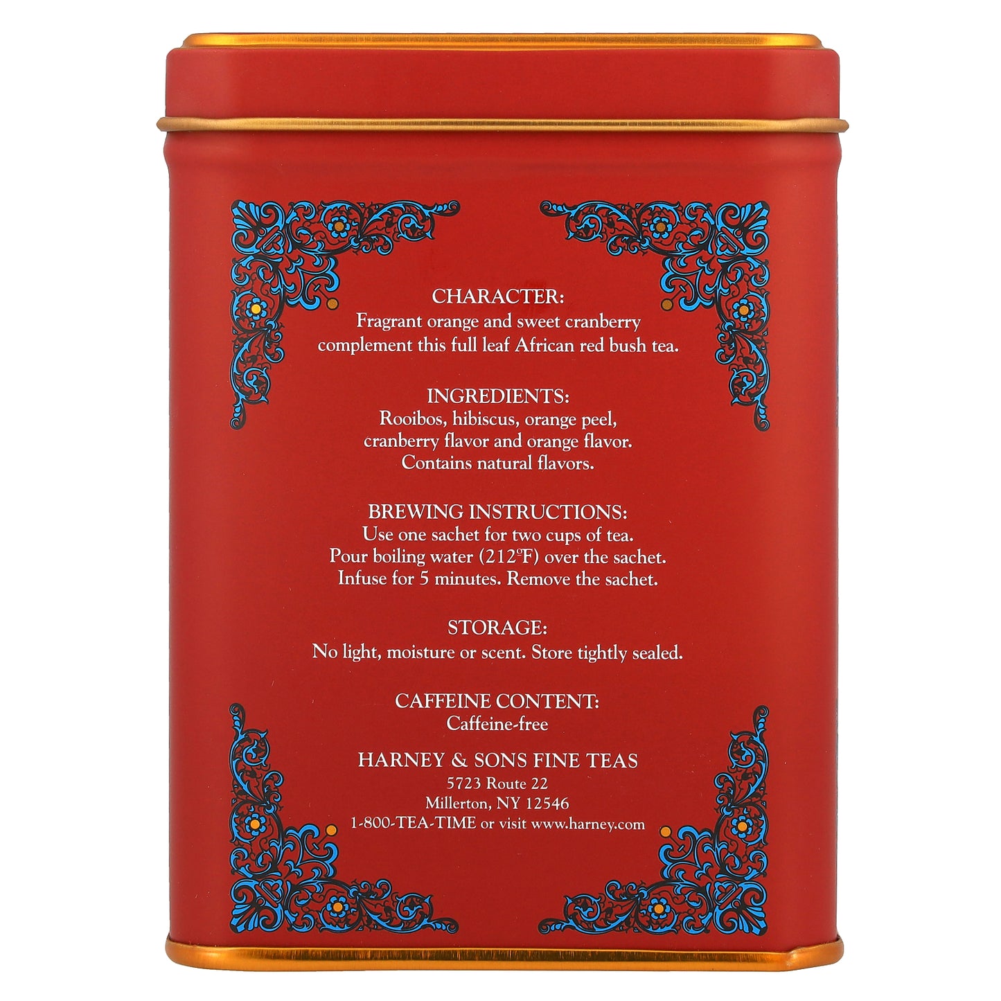 Harney & Sons, HT Tea Blends, African Autumn, Caffeine-Free, 20 Sachets, 1.4 oz (40 g)