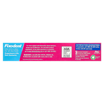 Fixodent, Denture Adhesive Cream, Original, 2.4 oz (68 g)