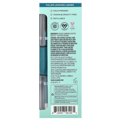 Cliganic, Dose of Intense Moisture™, Organic Castor Oil, Lash & Brow Set, 2 fl oz (60 ml)