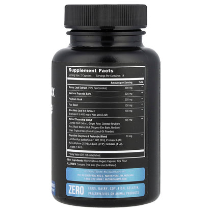 NutraChamps, Colon Detox & Cleanse, 28 Vegan Capsules