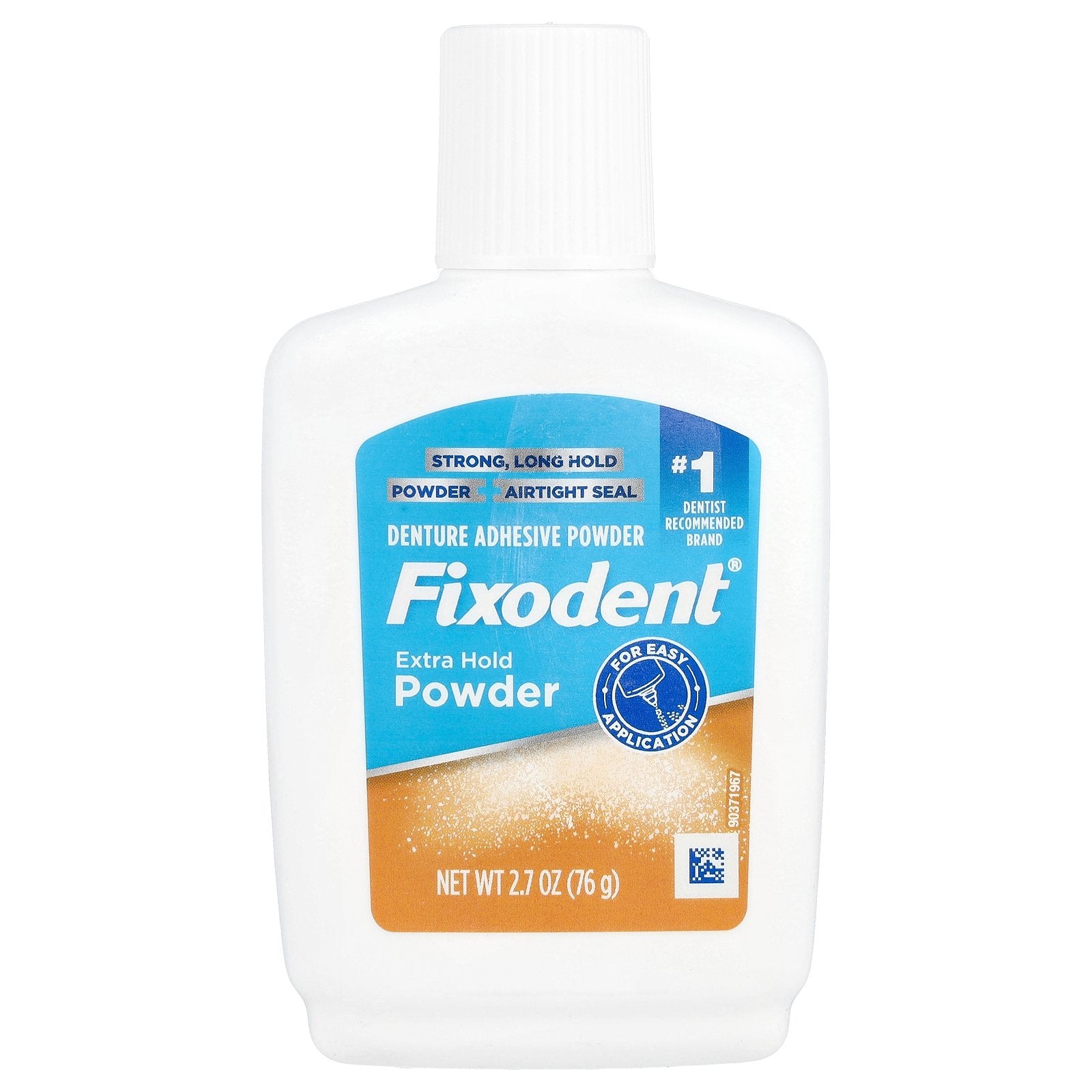 Fixodent, Denture Adhesive Powder, Extra Hold, 2.7 oz (76 g)