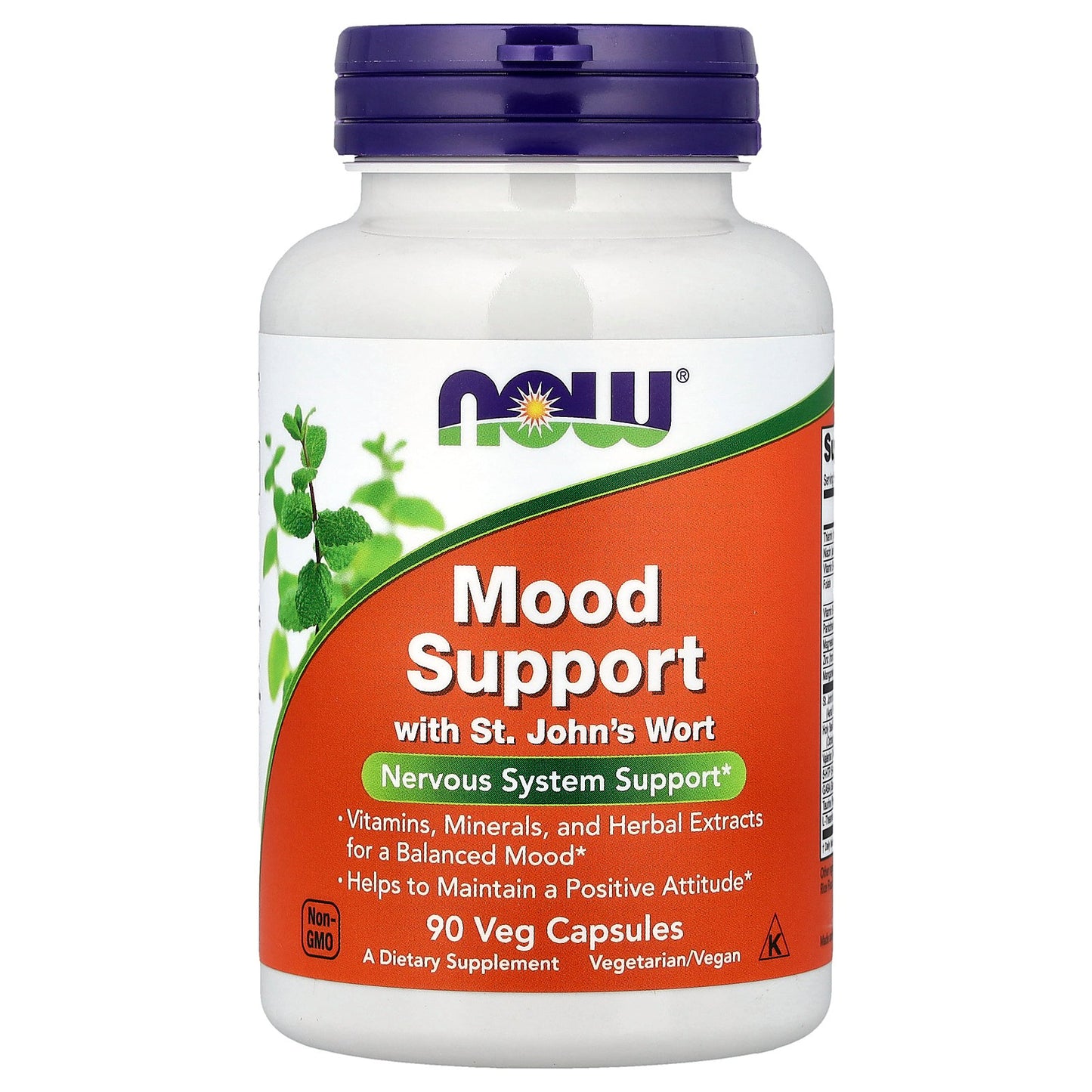 NOW Foods, Mood Support with St. John's Wort, 90 Veg Capsules