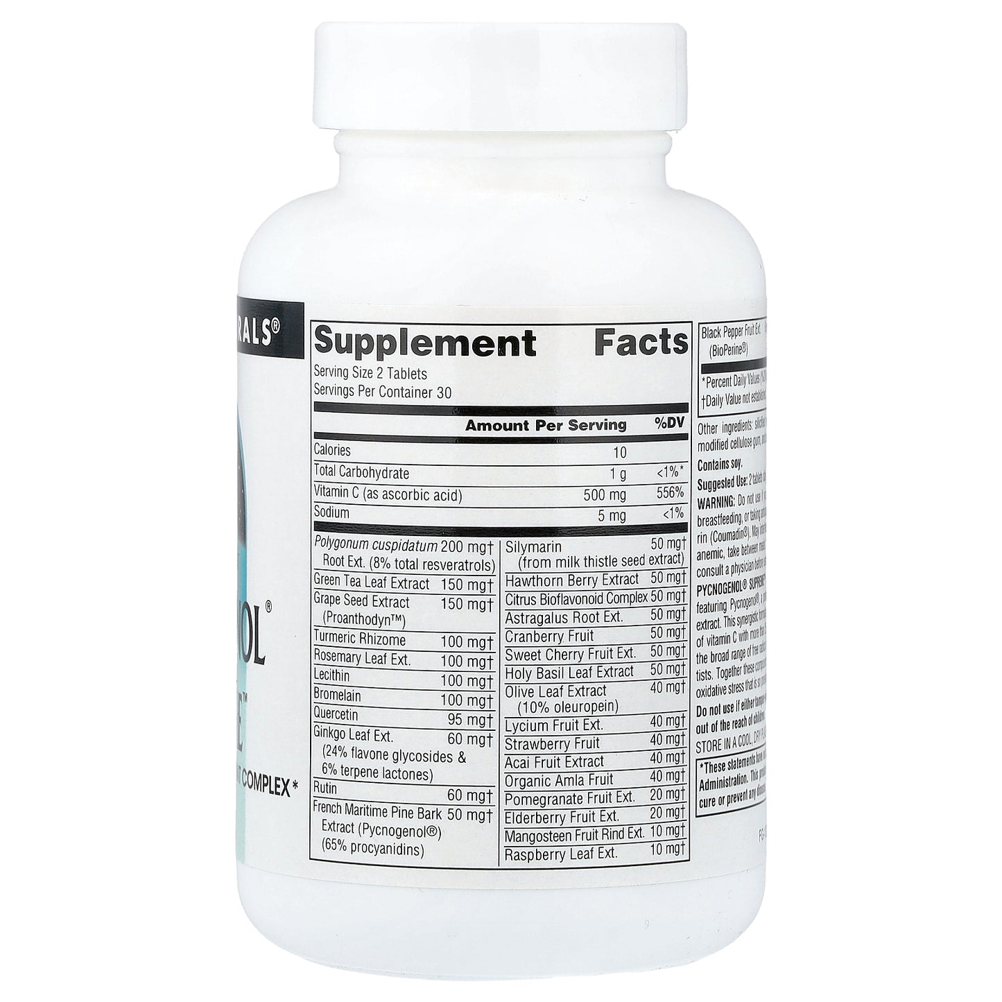 Source Naturals, Pycnogenol® Supreme™, 60 Tablets