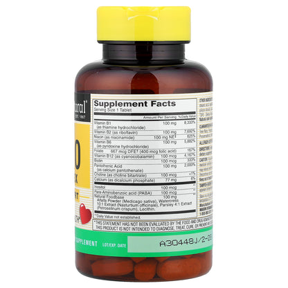 Mason Natural, Ultra B-100 Complex, 100 Tablets