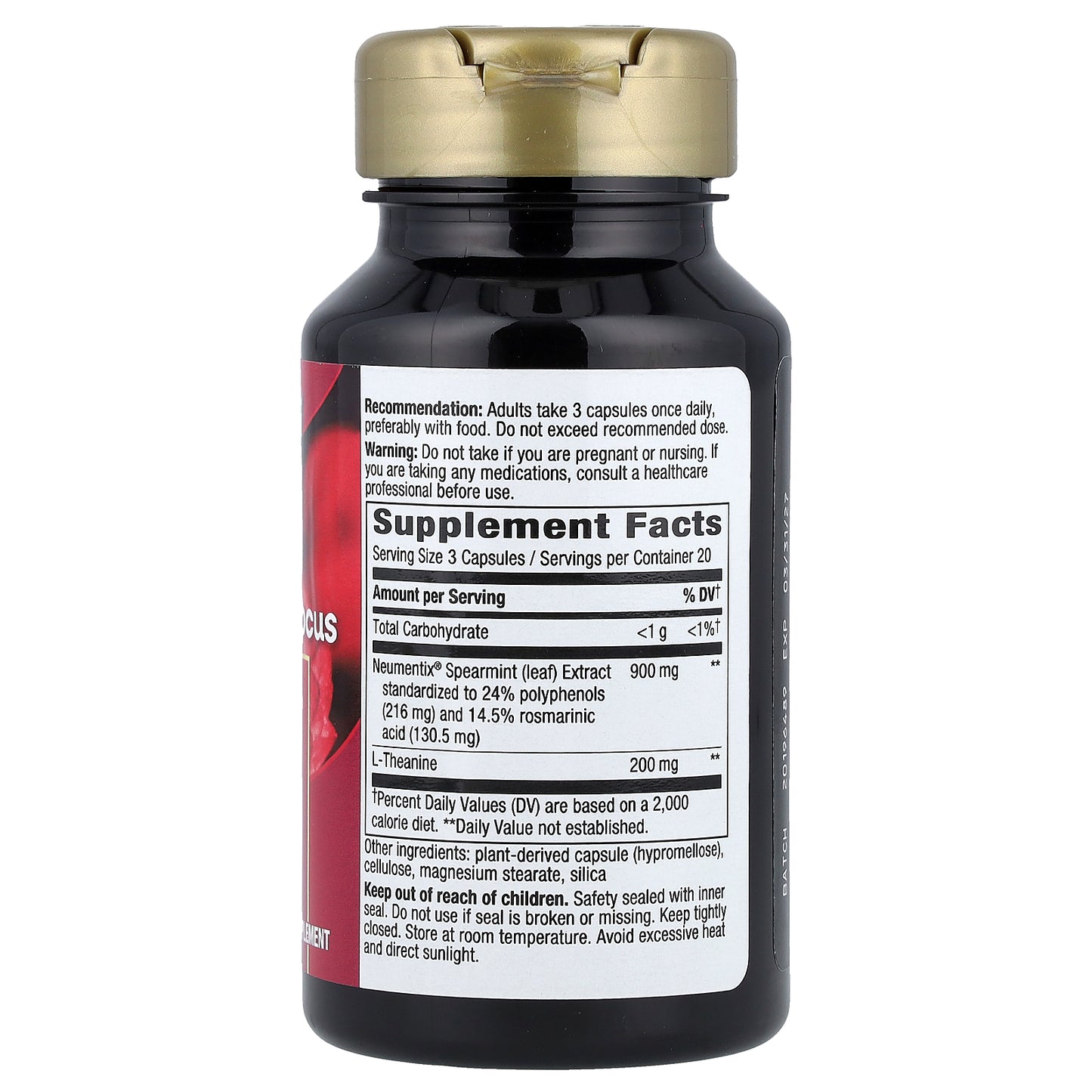 Nature's Way, Sustained Focus, 60 Capsules