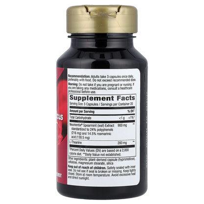 Nature's Way, Sustained Focus, 60 Capsules