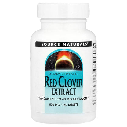 Source Naturals, Red Clover Extract, 60 Tablets