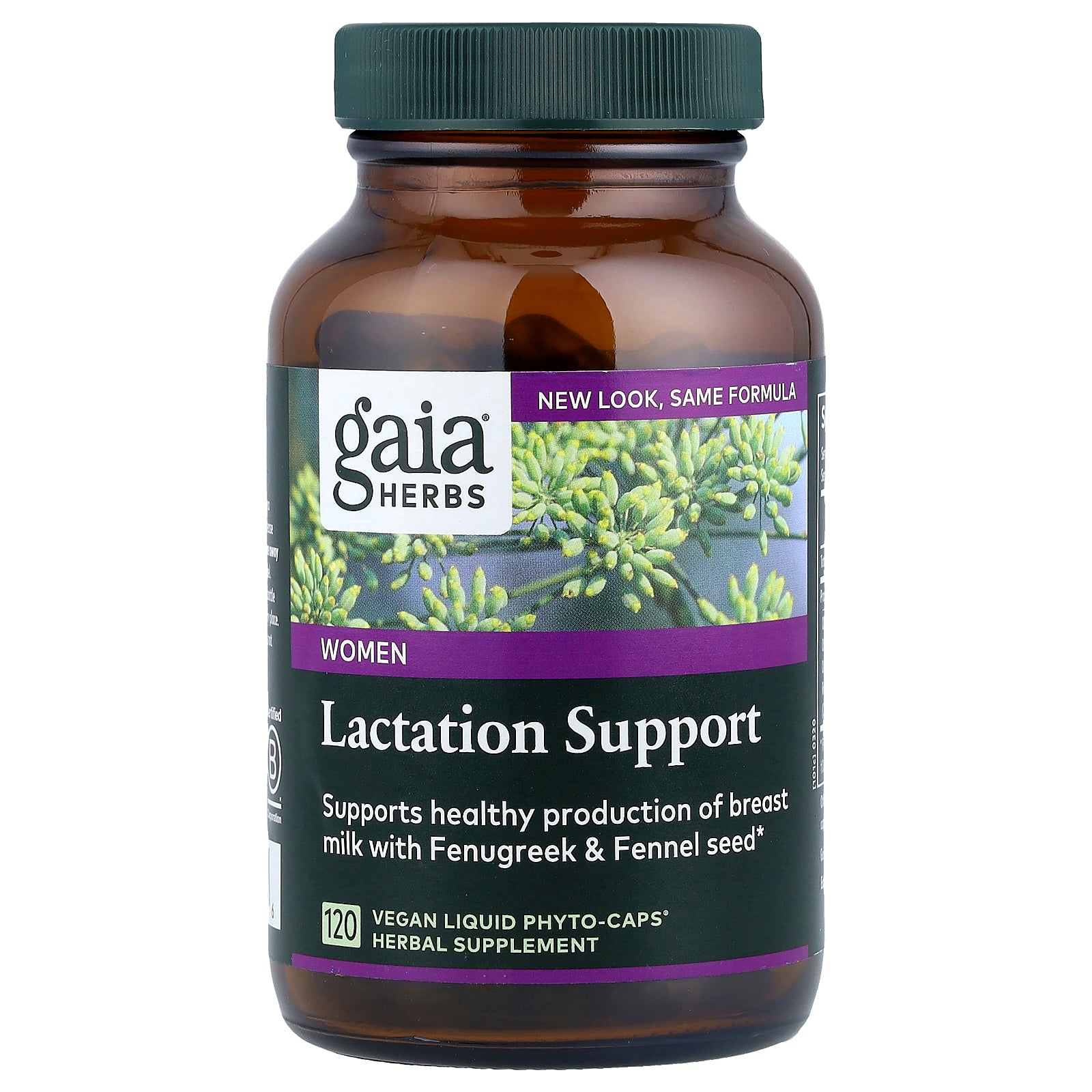 Gaia Herbs, Women, Lactation Support, 120 Vegan Liquid Phyto-Caps
