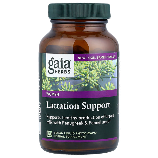 Gaia Herbs, Women, Lactation Support, 120 Vegan Liquid Phyto-Caps