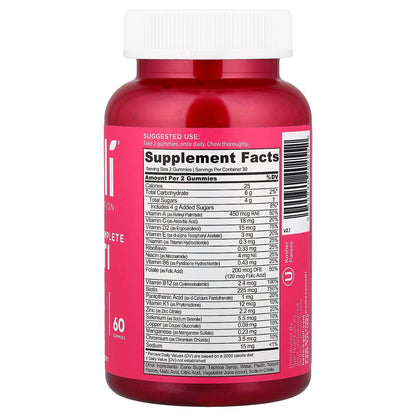 Goli Nutrition, Women's Complete Multi Gummies, 60 Gummies
