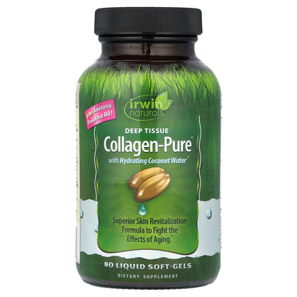 Irwin Naturals, Deep Tissue Collagen-Pure®, 80 Liquid Soft-Gels