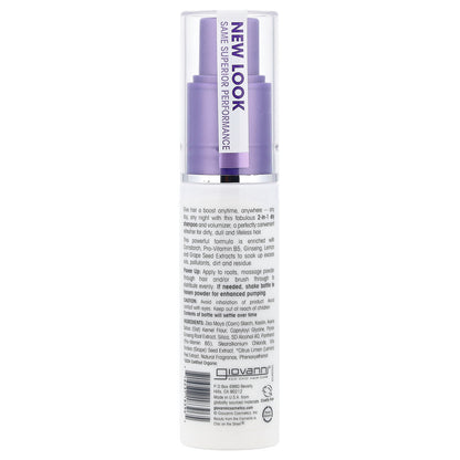 Giovanni, Powder Power™ Dry Shampoo, 2-in-1 Power Shampoo & Instant Volumizer, For All Hair Types, 1.35 oz (38 g)