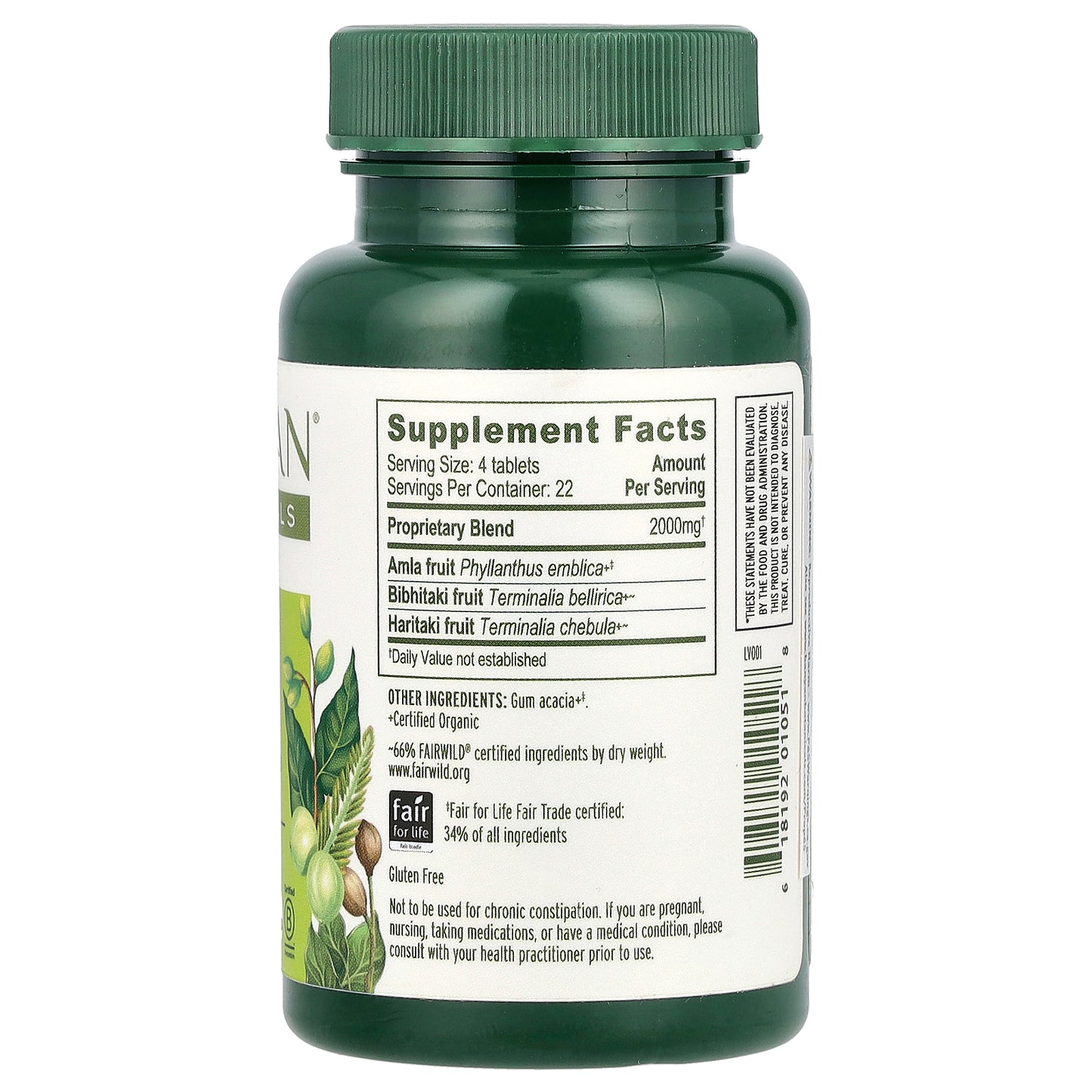 Banyan Botanicals, Triphala, 90 Tablets