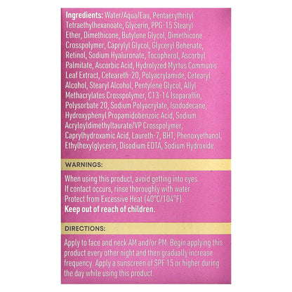 RoC, Retinol Correxion, Max Hydration Cream, Fragrance Free, 1.7 oz (48 g)