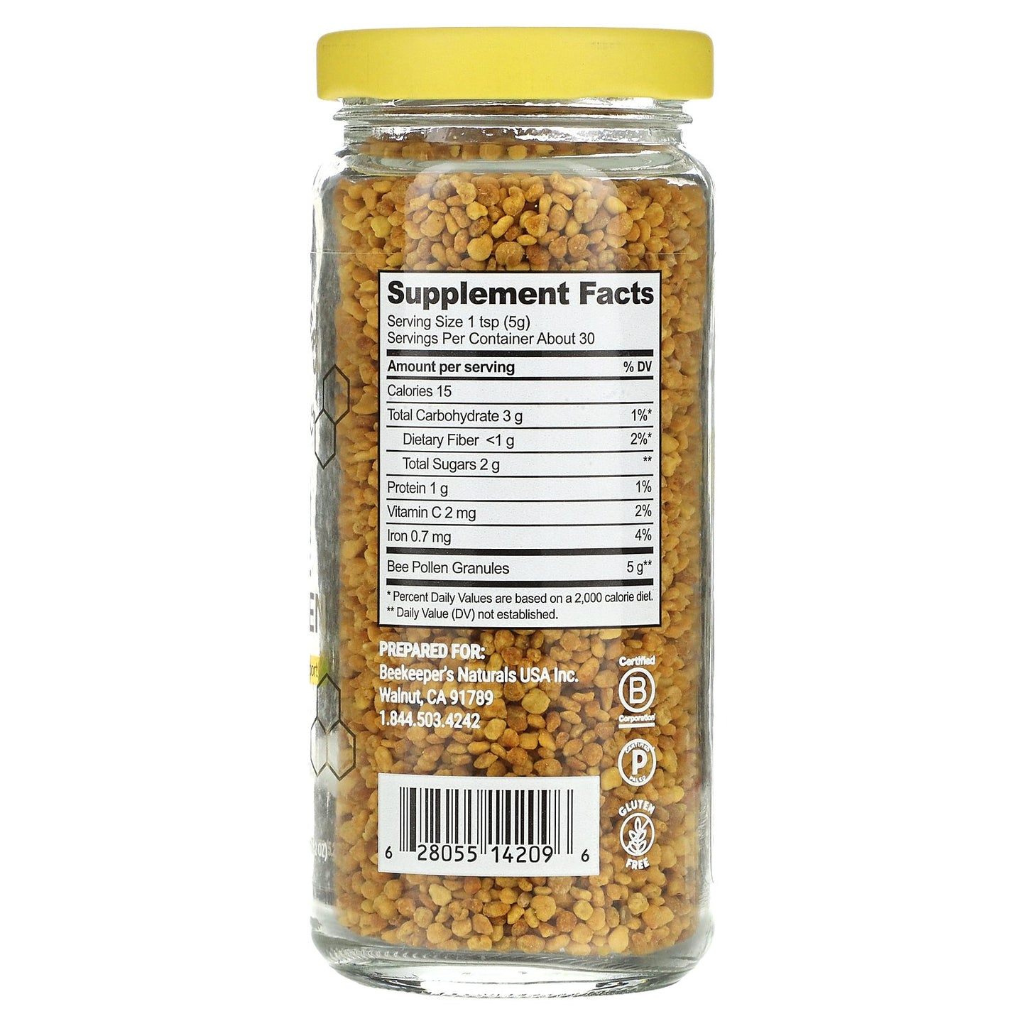 Beekeeper's Naturals, Bee Pollen, 5.2 oz (150 g)