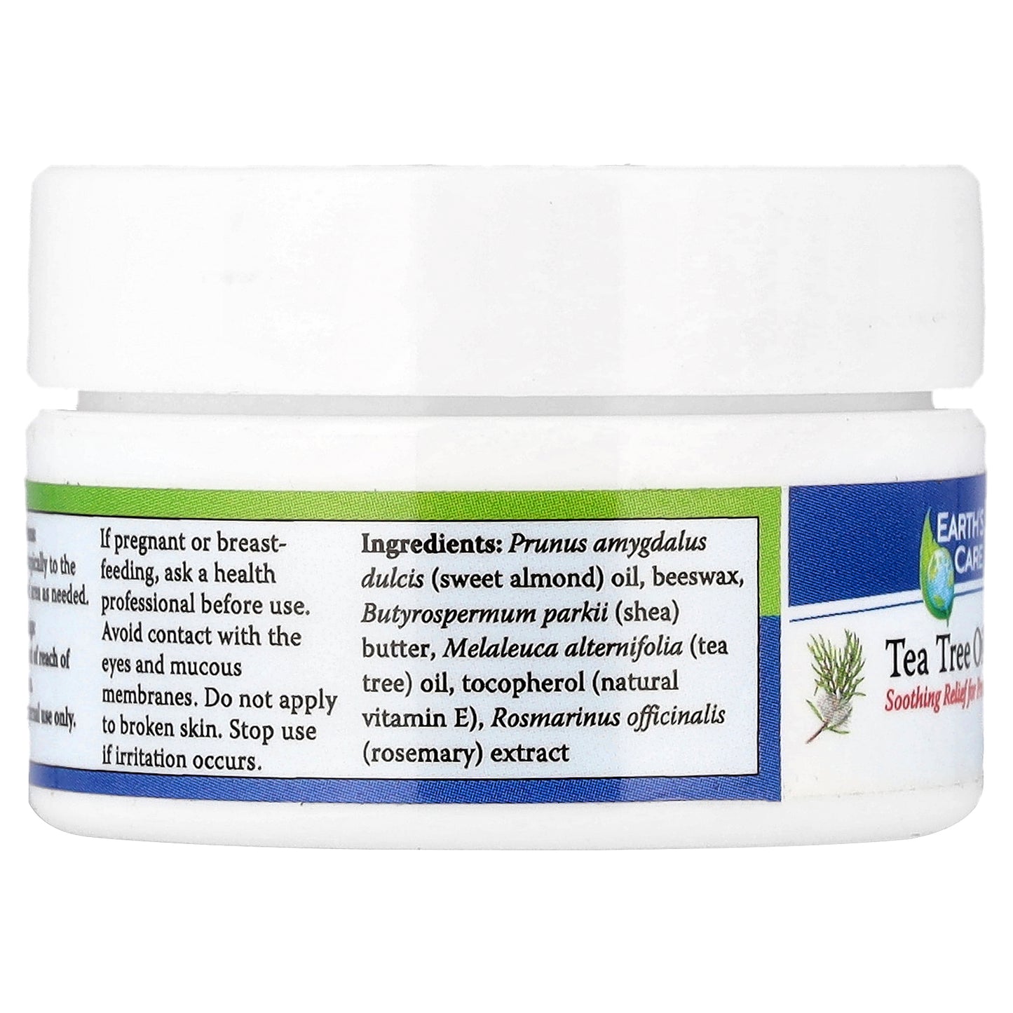 Earth's Care, Tea Tree Oil Balm, 0.21 oz (6 g)