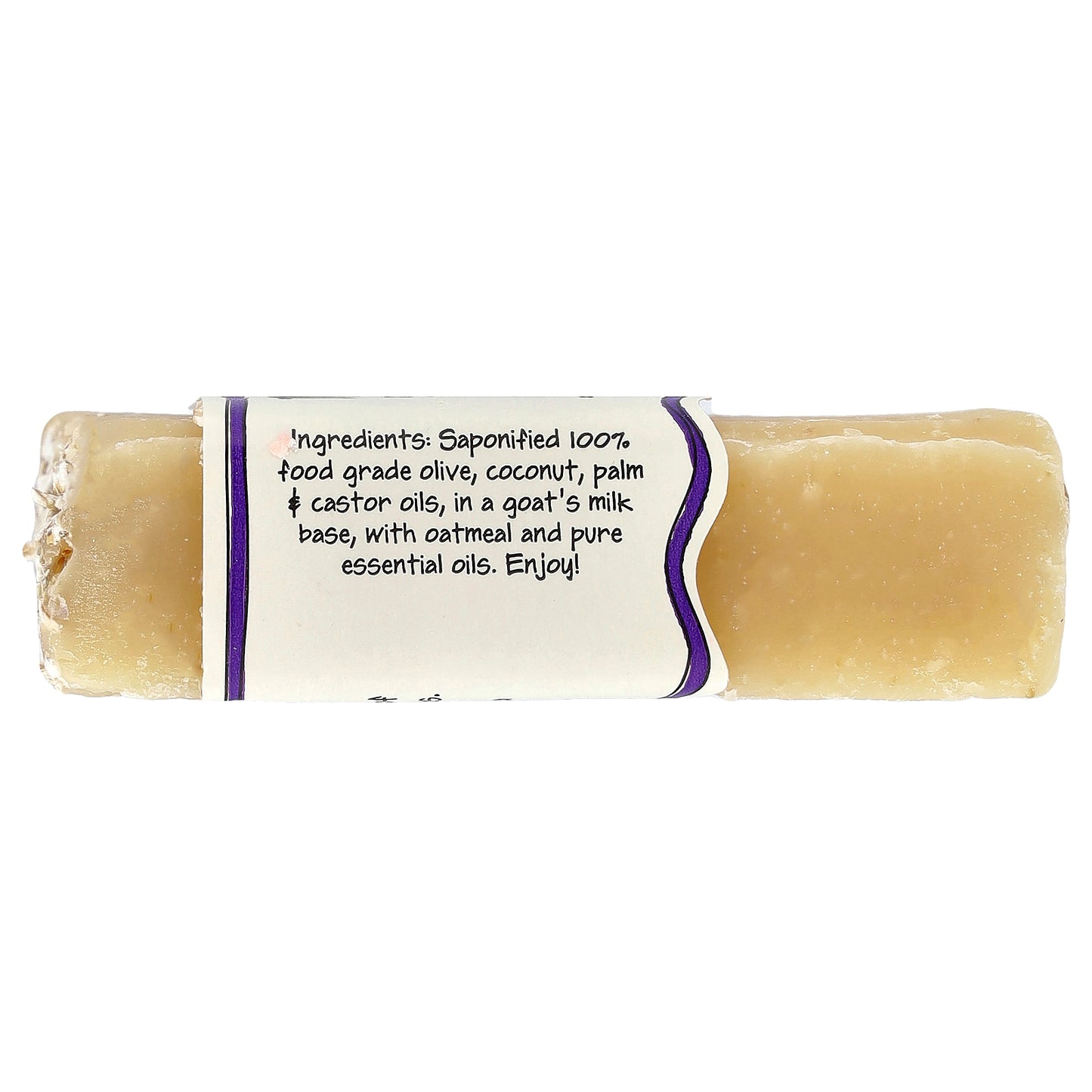 ZUM, Zum Bar®, Goat's Milk Soap Bar, Oatmeal Lavender, 3 oz