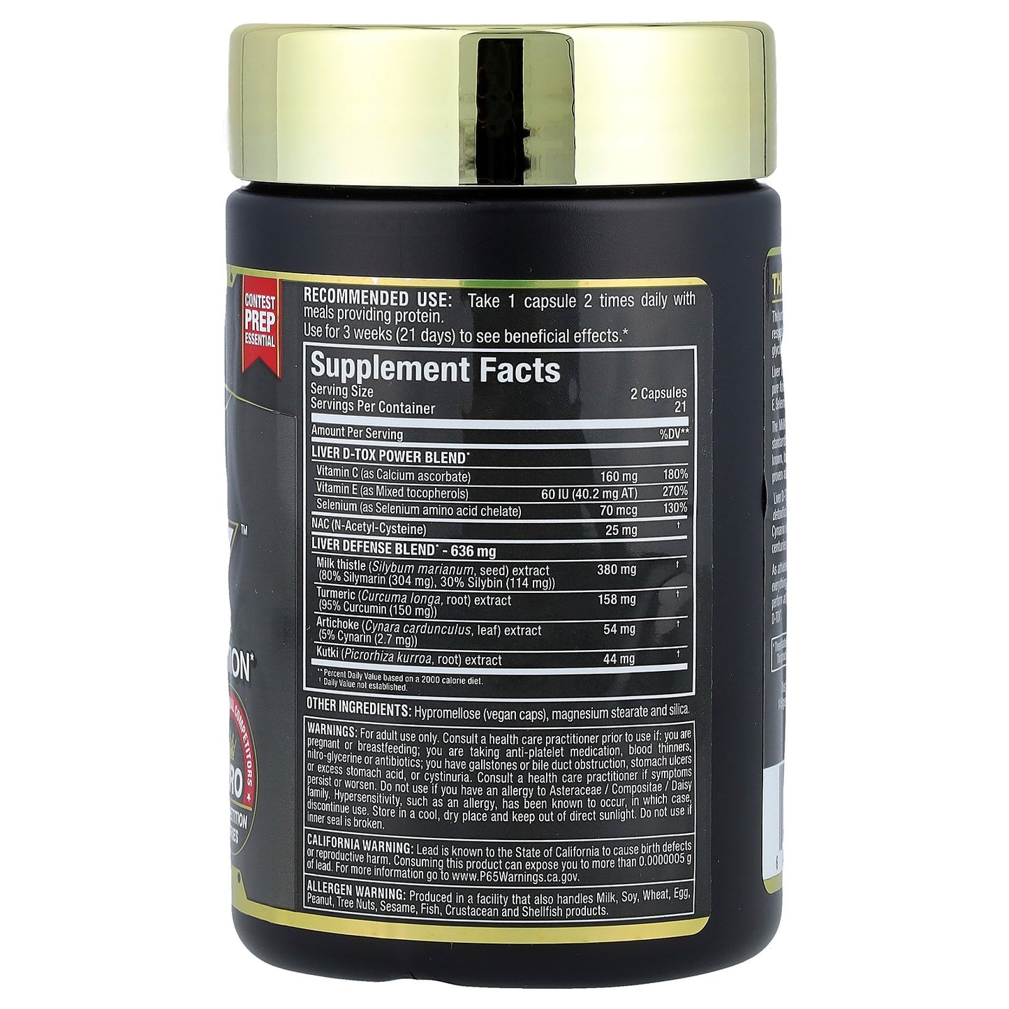 ALLMAX, Liver D-Tox™, Ultimate Liver Protection, 42 Capsules