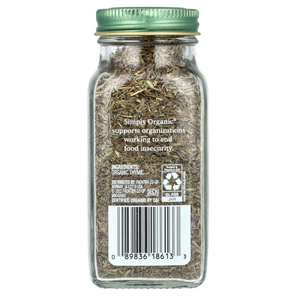 Simply Organic, Thyme, 0.78 oz (22 g)