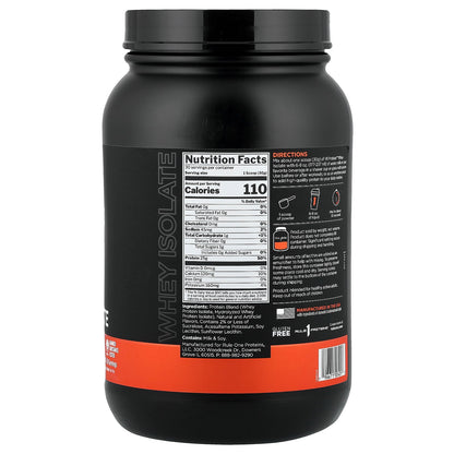 Rule One Proteins, R1 Protein™ Whey Isolate, Vanilla Creme, 1.98 lb (900 g)