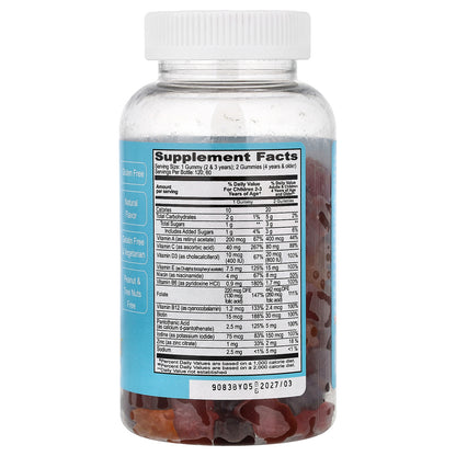 Doctor's Finest, Kids Multivitamin Gummies with Minerals, Fruit, 120 Gummies