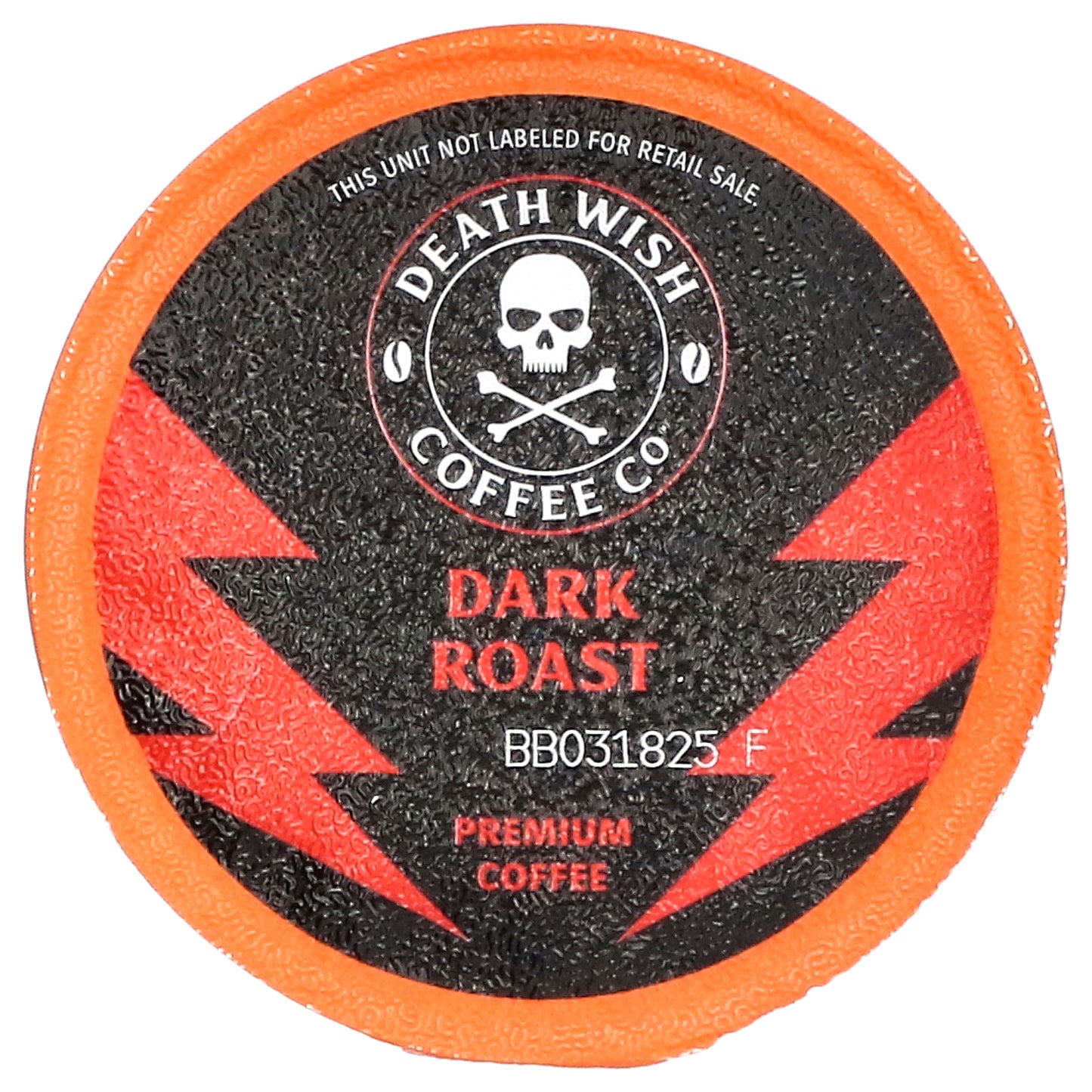 Death Wish Coffee, Single-Serve Coffee Pods, Dark Roast, 10 Pods, 0.44 oz (12.5 g) Each