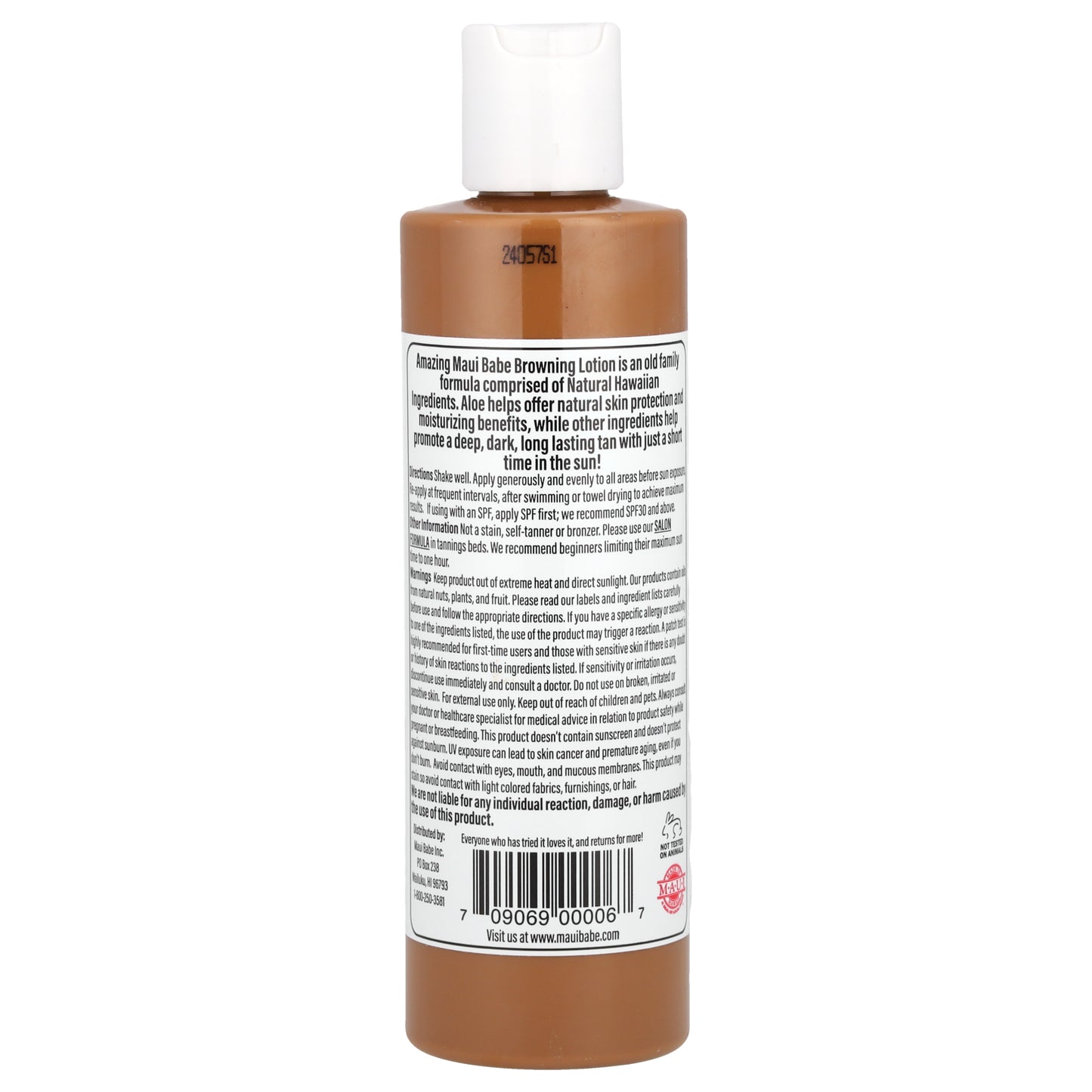 Maui Babe, Amazing Browning Lotion™, 8 fl oz (236 ml)