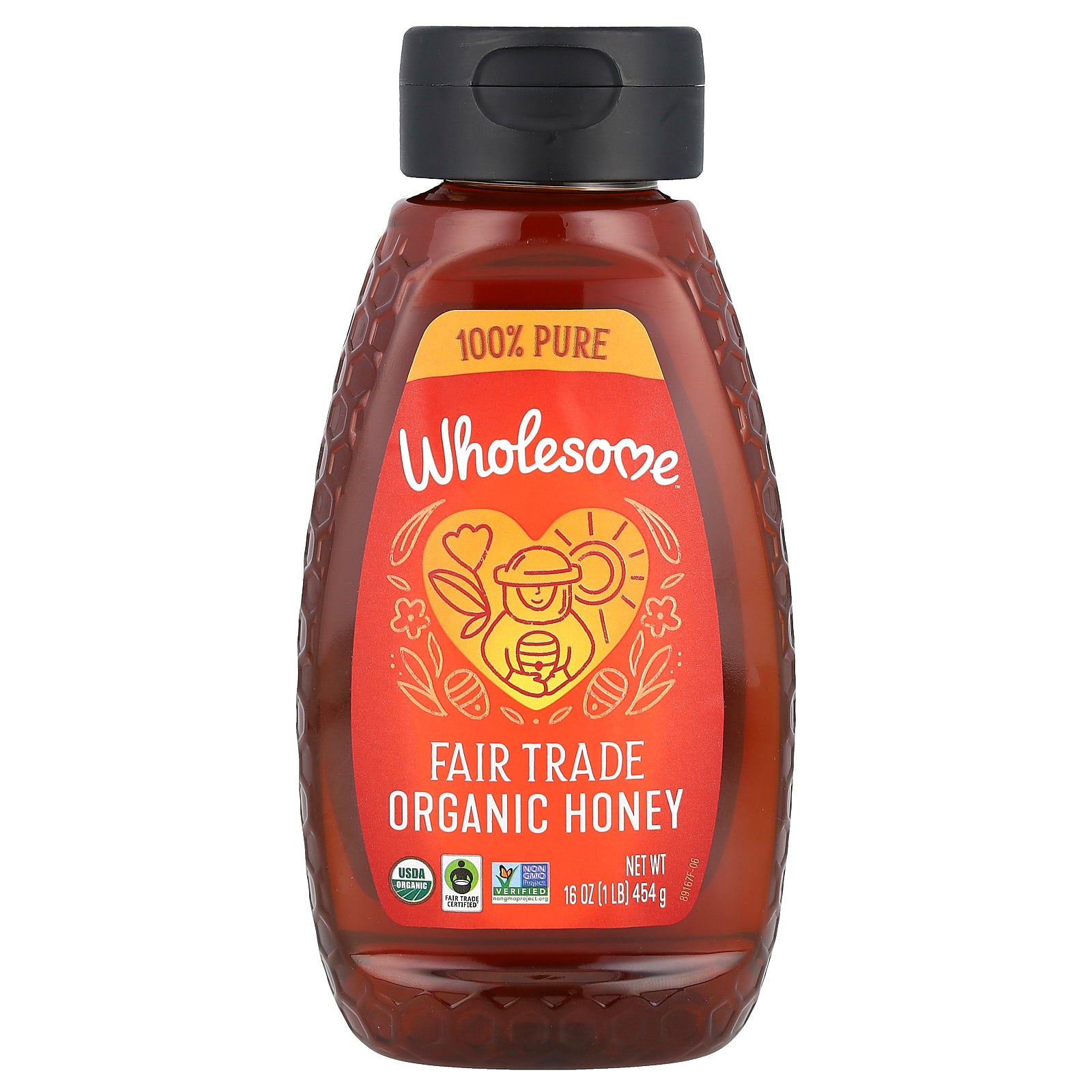 Wholesome Sweeteners, Fair Trade Organic Honey, 16 oz (454 g)