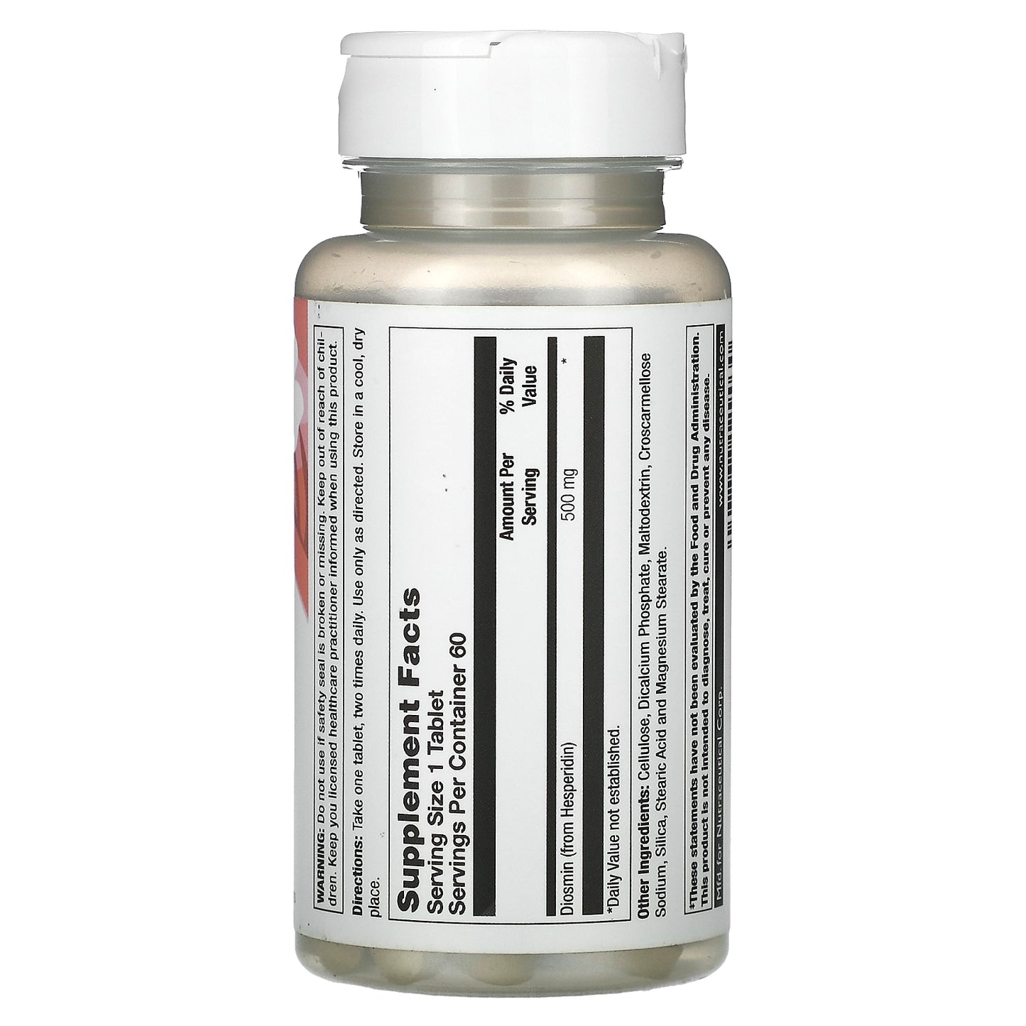 Natural Balance, Diosmin, Vascular System Support, 60 Tablets (500 mg per Tablet)