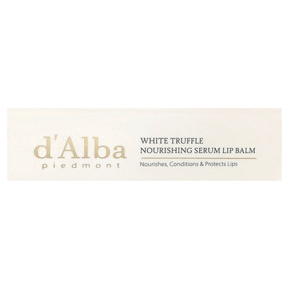 d'Alba, White Truffle Nourishing Serum Lip Balm, 0.12 oz (3.6 g)