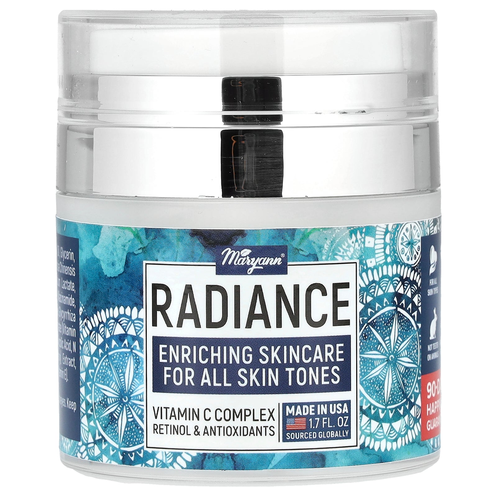 MaryAnn Organics, Radiance, Vitamin C Complex, Retinol & Antioxidants , 1.7 fl oz (50 ml)