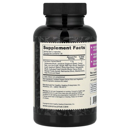 Crystal Star, Women's Best Friend, 60 Vegetarian Capsules