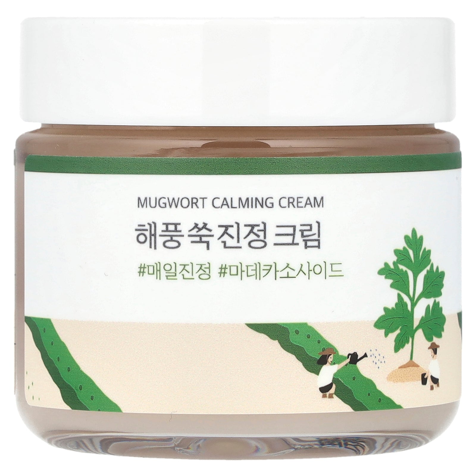 Round Lab, Mugwort Calming Cream, 2.71 fl oz (80 ml)